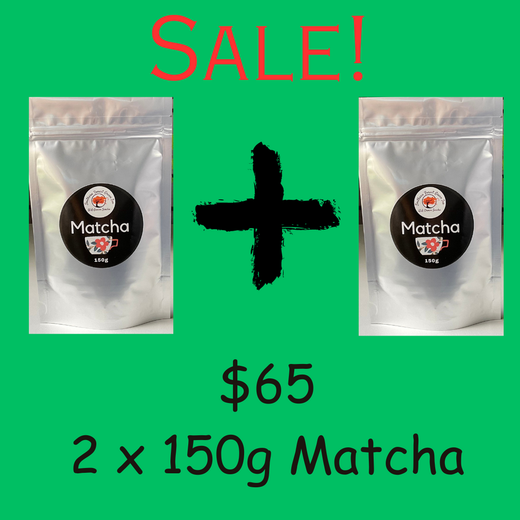 2 x 150g Matcha Sale