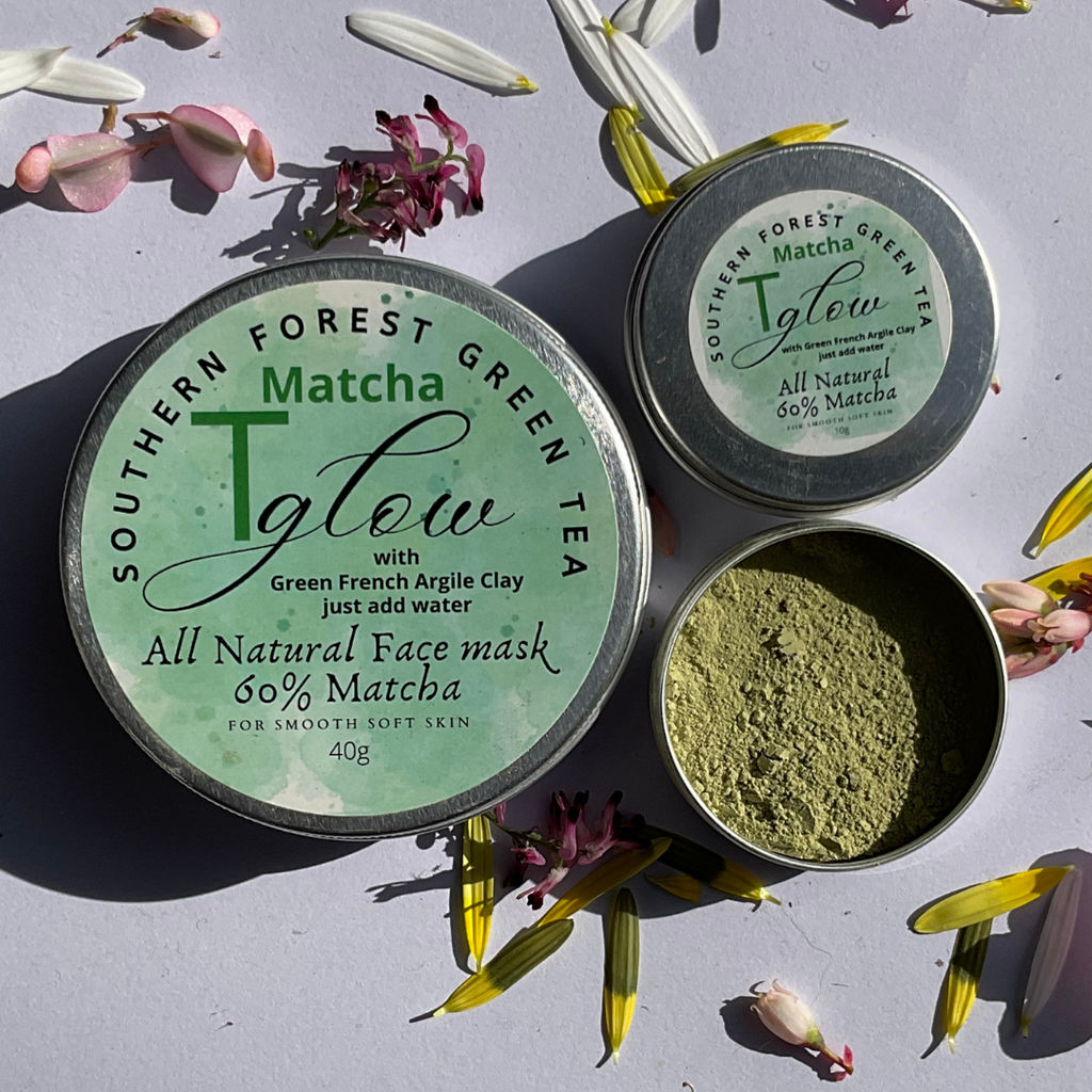 Matcha Tglow with French Argile Clay